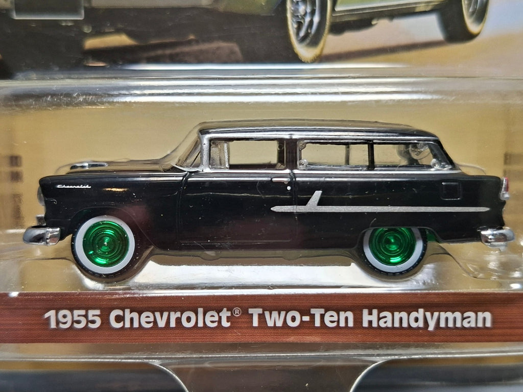 Greenlight Estate Wagons 1955 Chevrolet Two-Ten Handyman Chase (NG33)