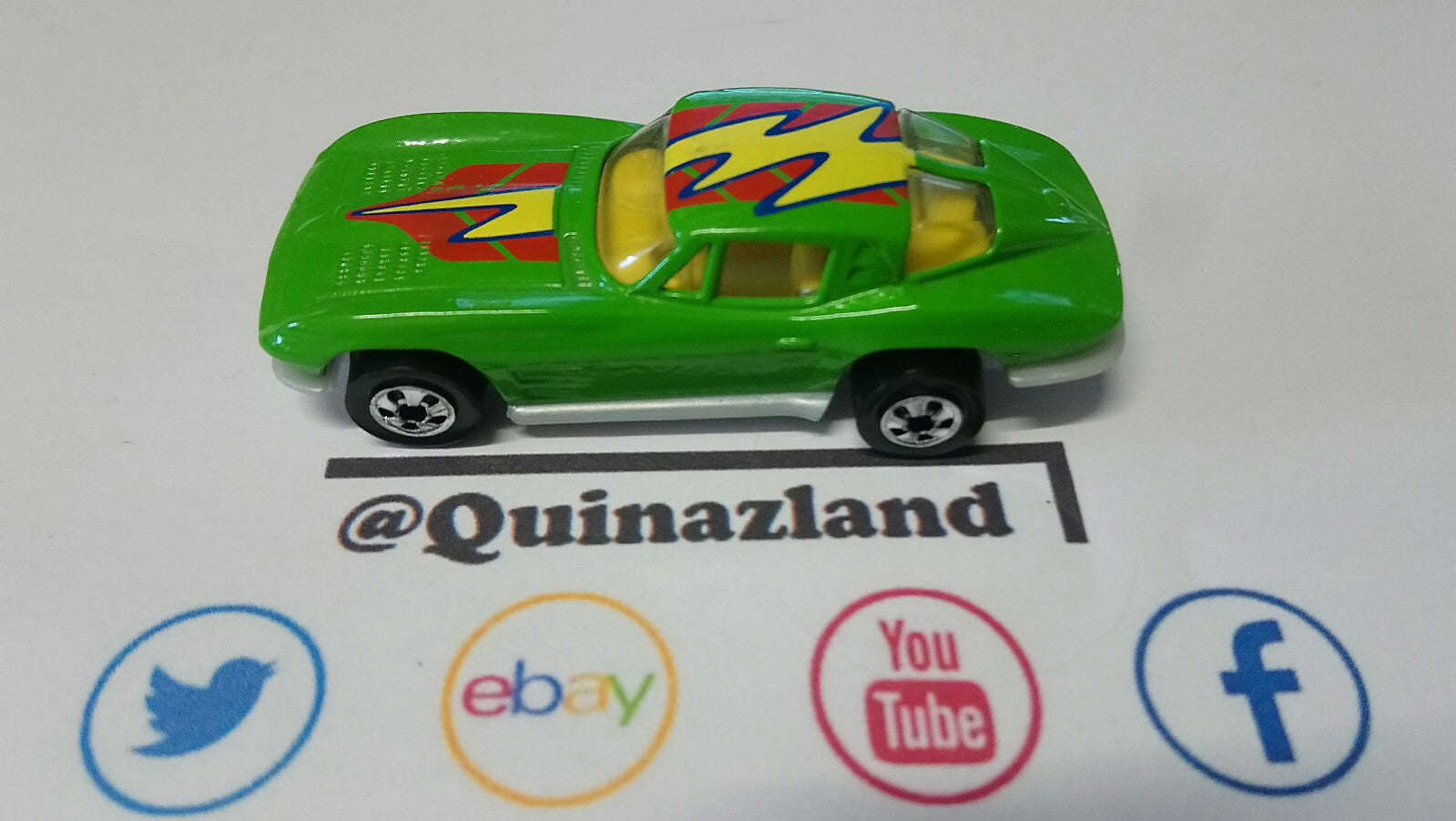 Hot Wheels 1963 Corvette Split Window Mc Donald's 1991 (A29)