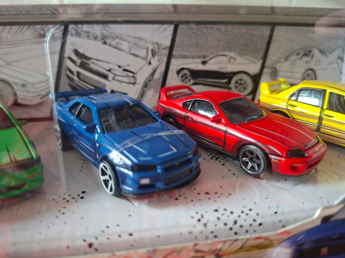 Majorette Ride Wild Jdm Legends Toyota Nissan Honda Misubishi (ET)