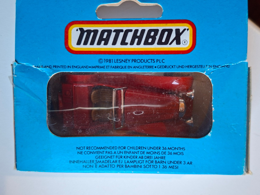 Matchbox 1982 mainline  Jaguar SS100 (NP31)