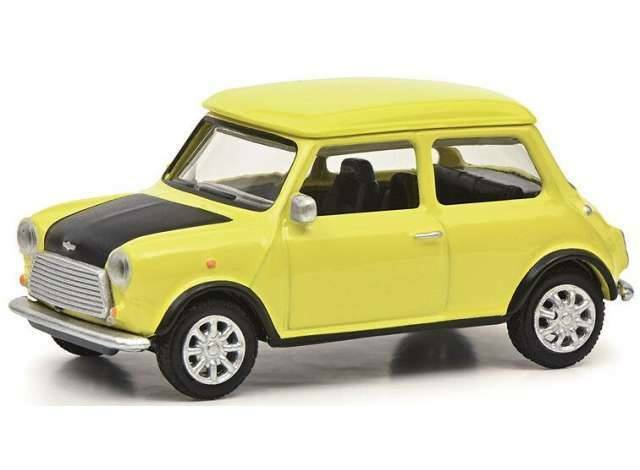 Schuco  1/64 Mini Cooper Papier Edition, yellow/black (NP13)
