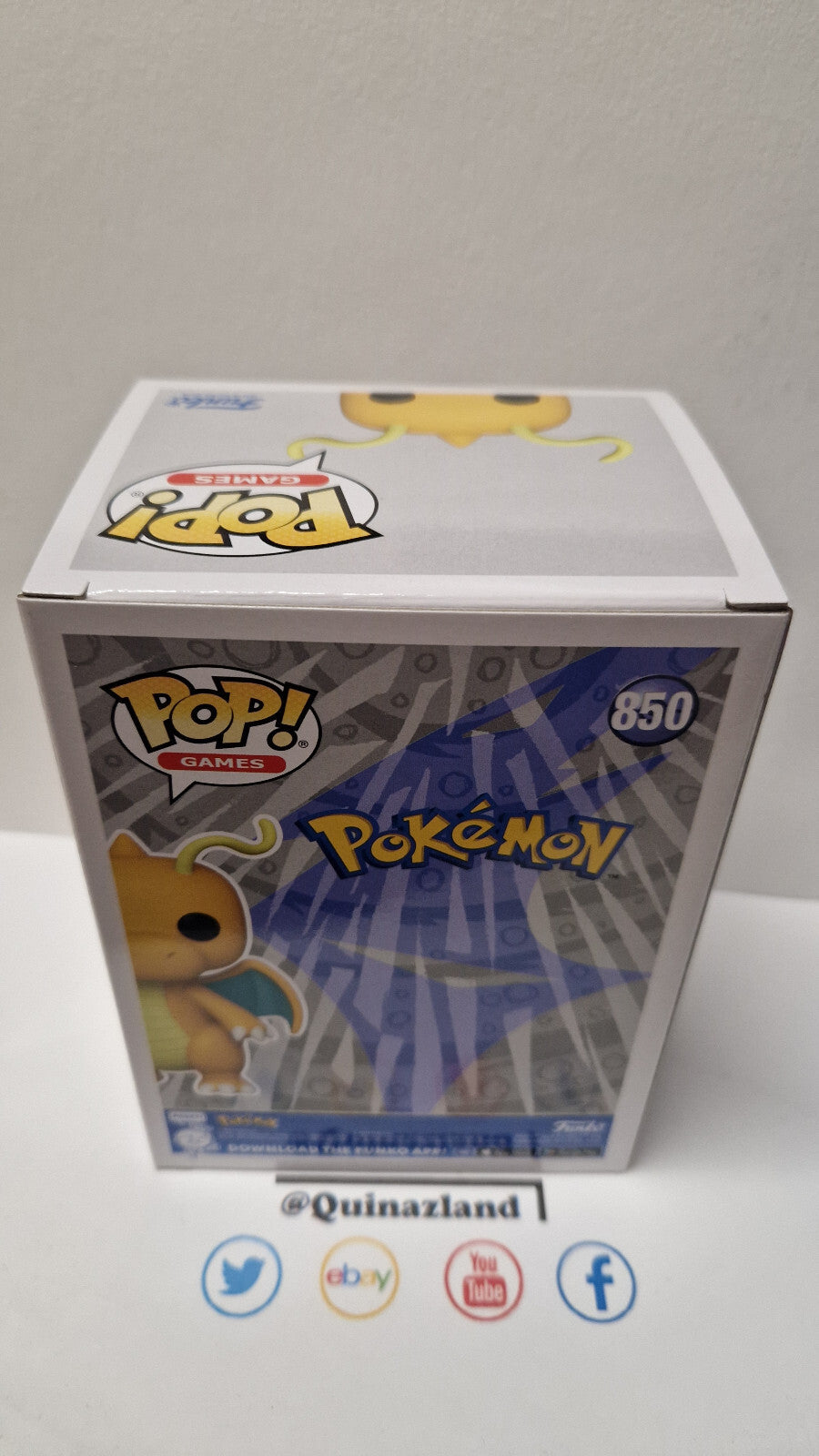 Funko Pop! POKEMON POP Games N° 850 Dracolosse (F16)