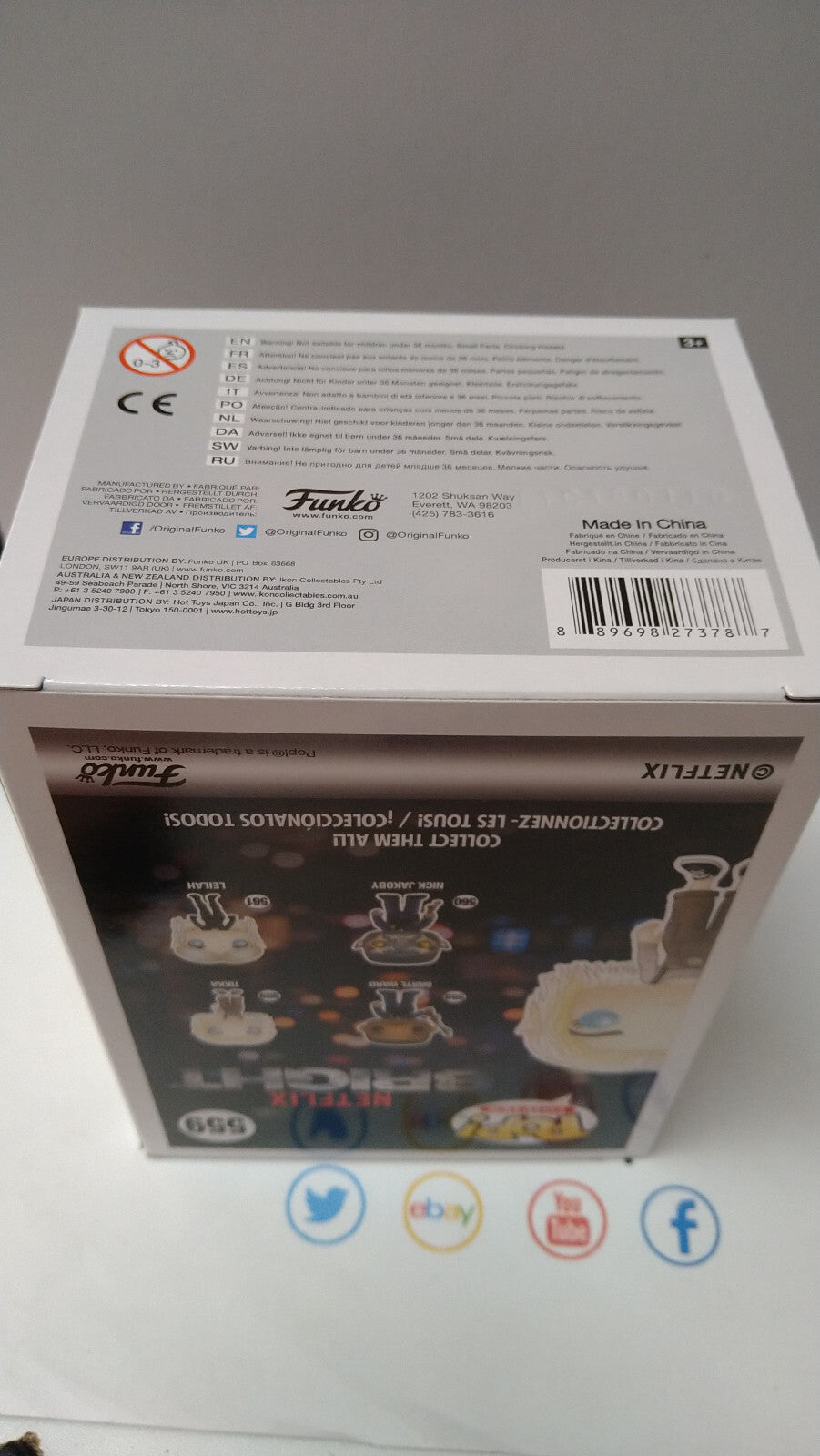 Funko Pop! Netflix Bright #559 Tikka (F2)