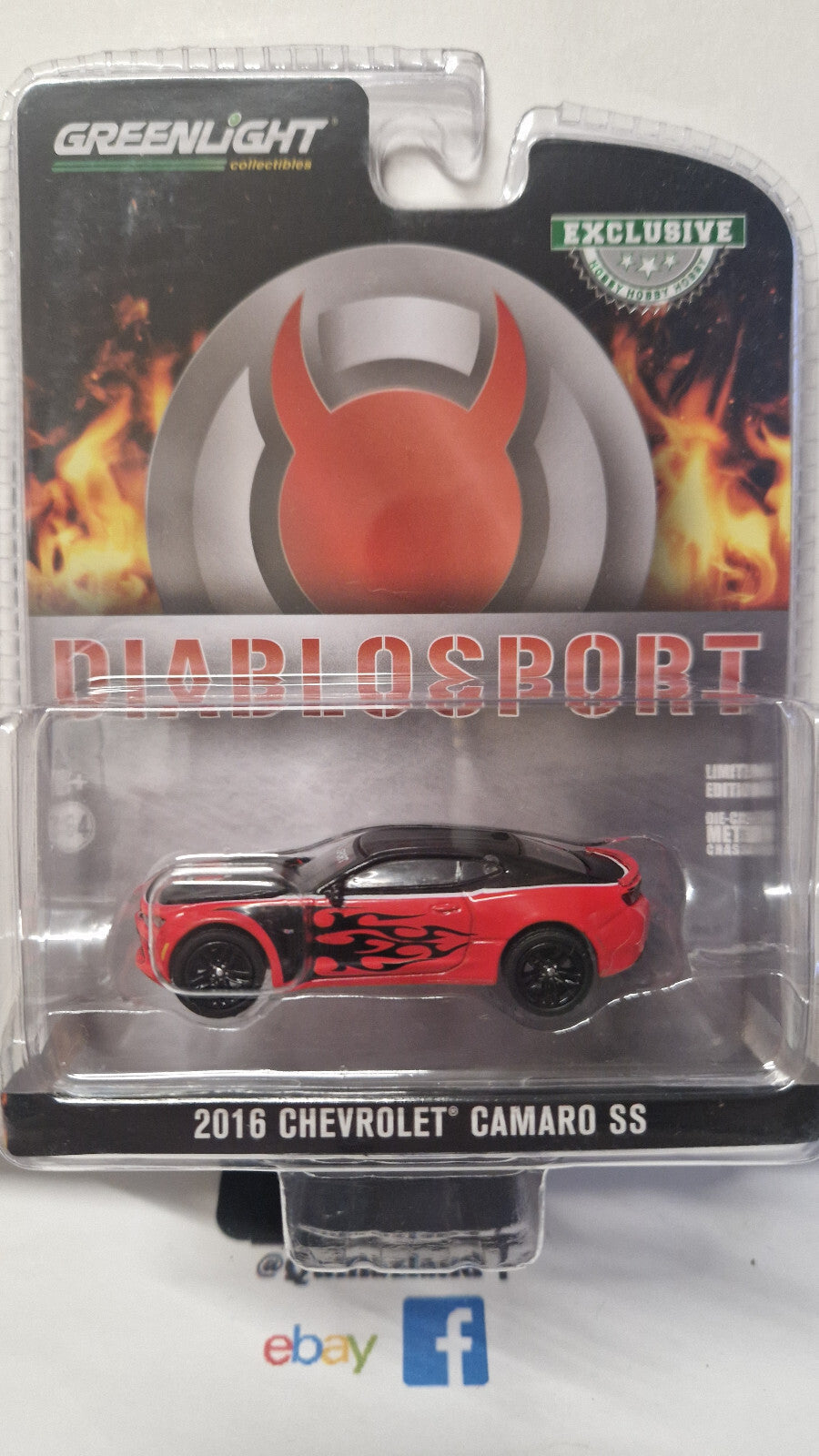 Greenlight 2016 Chevrolet Camaro SS Diablo Gasoline and Tuning Systems  (NG70)