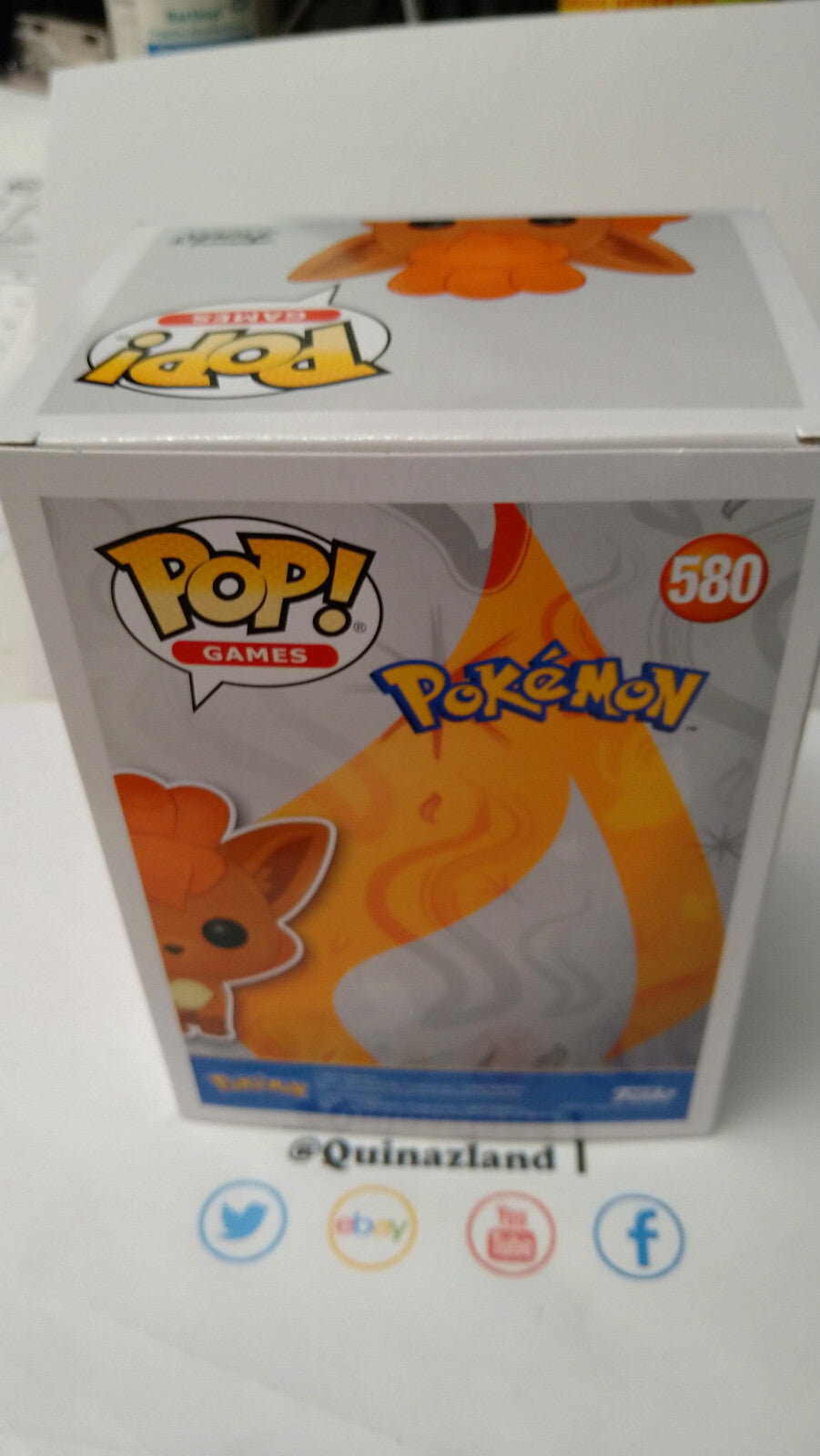 Funko Pop! POKEMON 580 Vulpix Goupix  (FU18)
