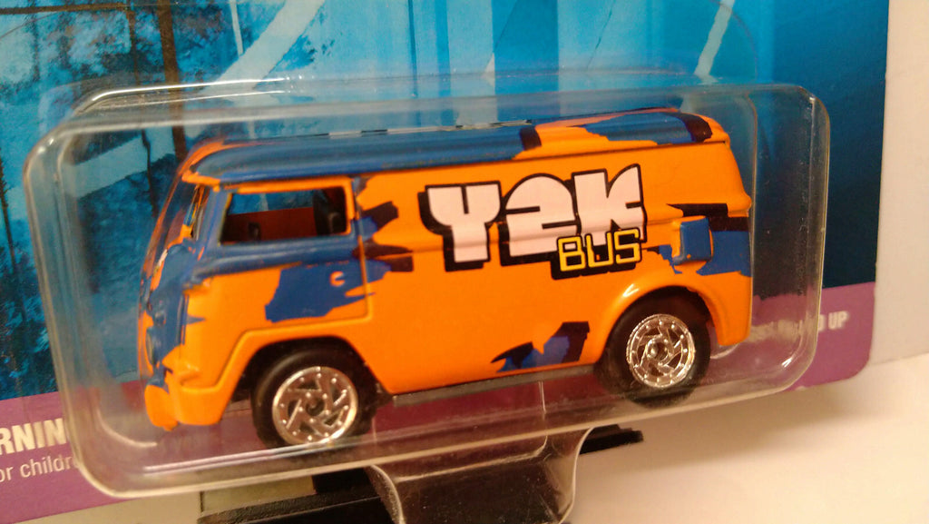 Johnny Lightning 1999 .com racers Volkswagen Y2K bus  (NG53)