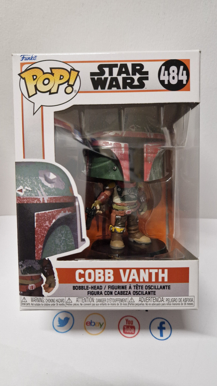 Funko Pop! Stars Wars Mandalorian 484 Cobb Vanth (F43)