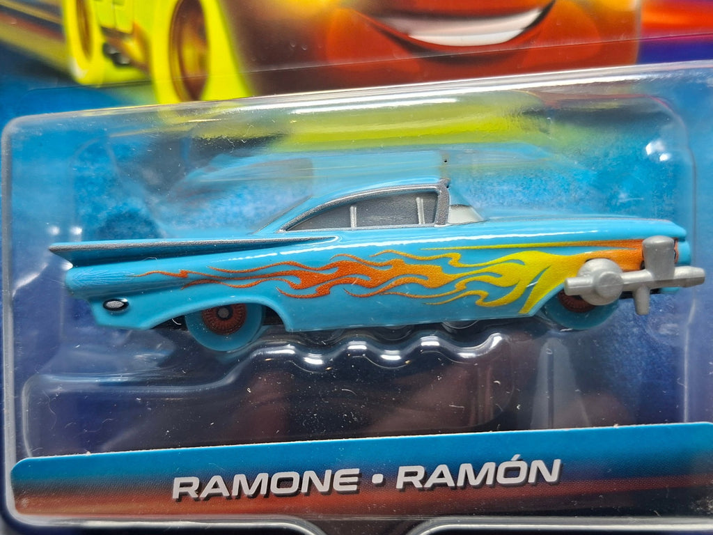 Disney Pixars Cars  Glow Racers Glow in the Dark Ramon   (NG43)