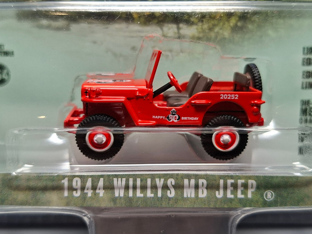 Greenlight Anniversary Collection series 17 1944 Willys MB  Smokey Bear  (NG44)