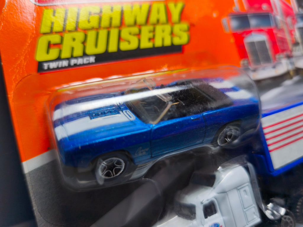 Matchbox 1998 highway cruisers twin pack kroger  Mack CH600 et camaro  (C13)