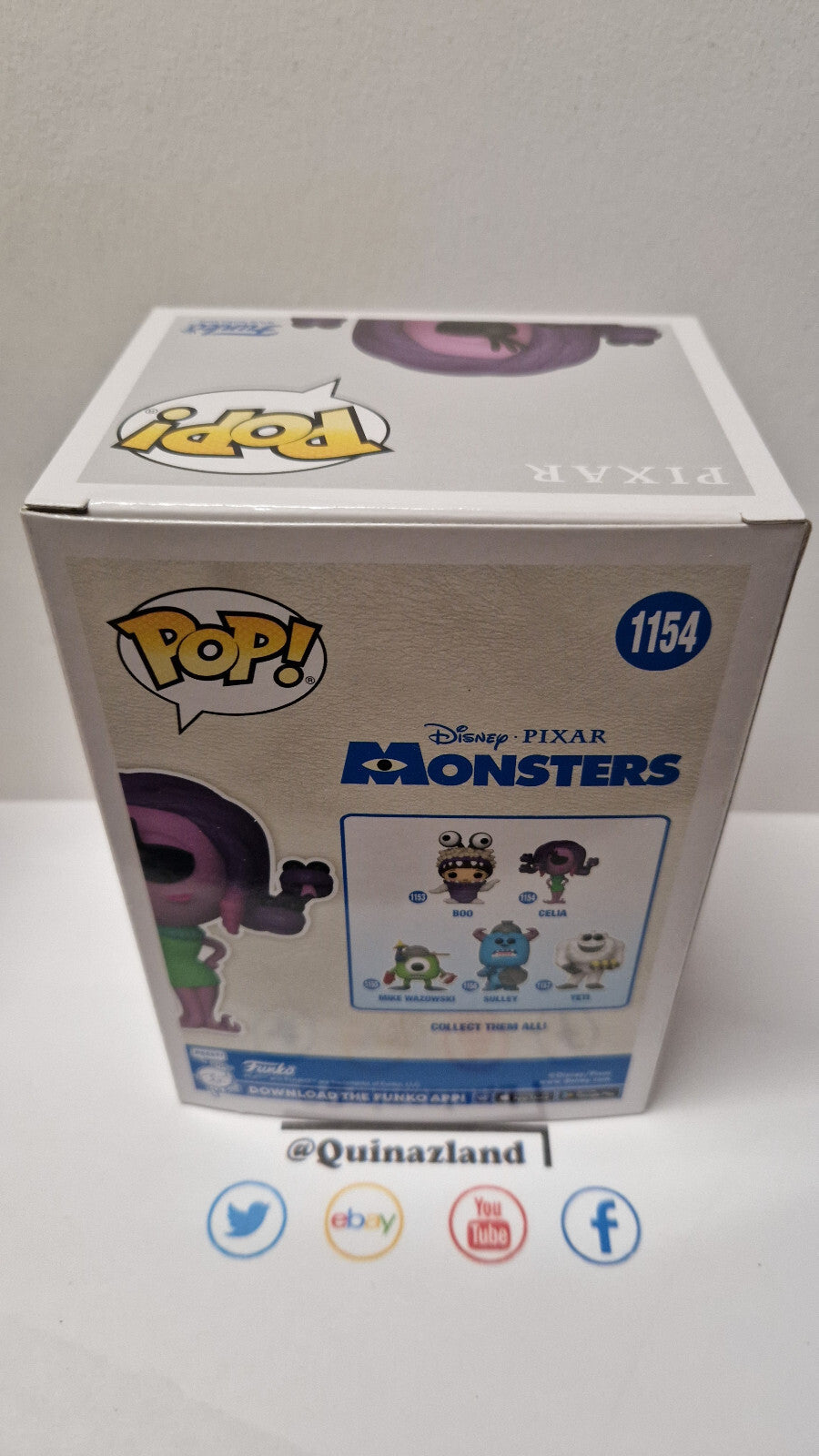 Funko Pop! MONSTERS INC 20TH 1154 Celia (F41)