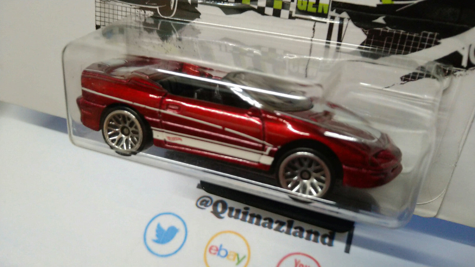 Hot Wheels Serie 50th Anniversary '95 Camaro Cab excluxive walmart (NP20)