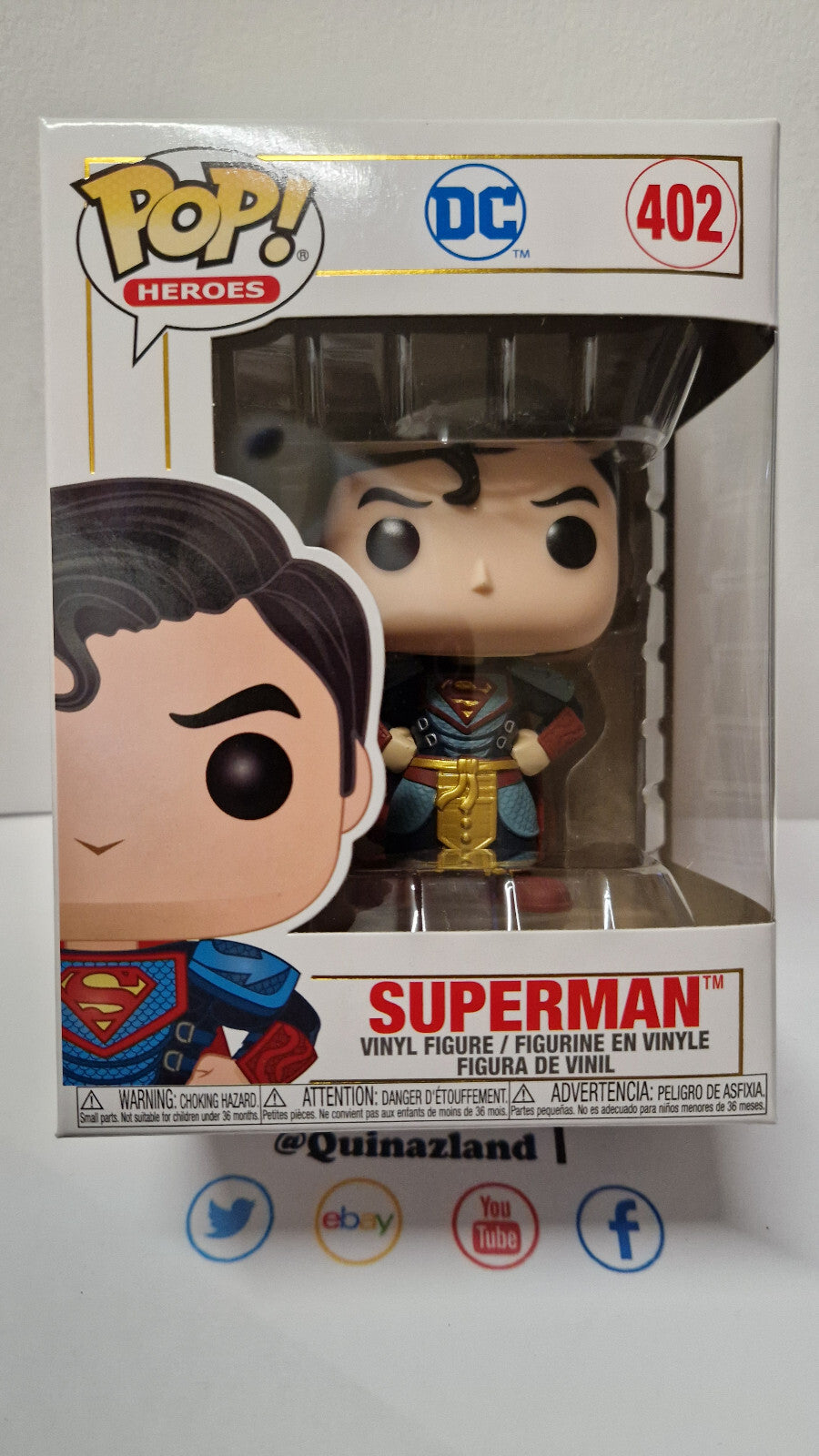 Funko Pop! Dc comics  #402 Superman  (F38)