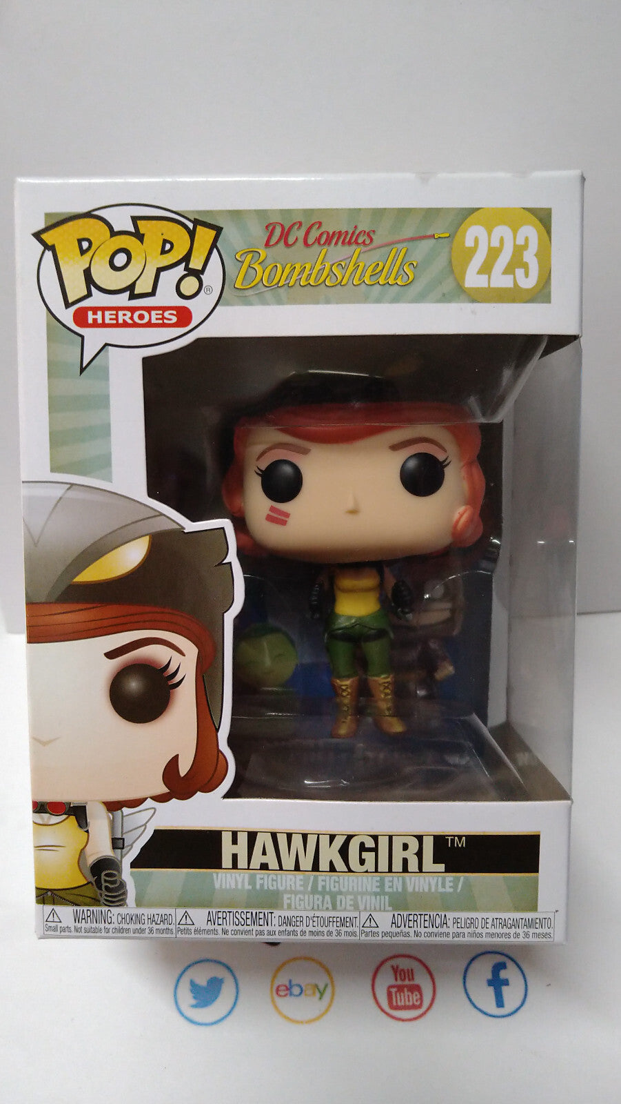 Funko Pop! DC BOMBSHELLS 223 Hawkgirl (FU20)