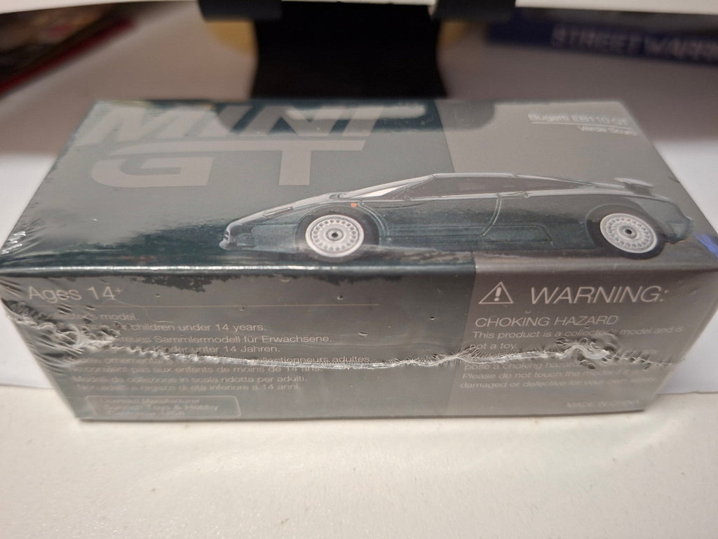 Mini GT 1995 Bugatti EB110 GT, verde scuro  N° 968 (NP15)