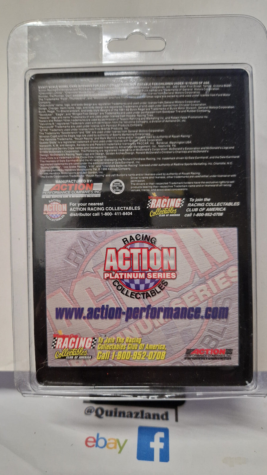 Action Darrell waltrip 1997 chevrolet monte carlo parts america limitée   (CP17)