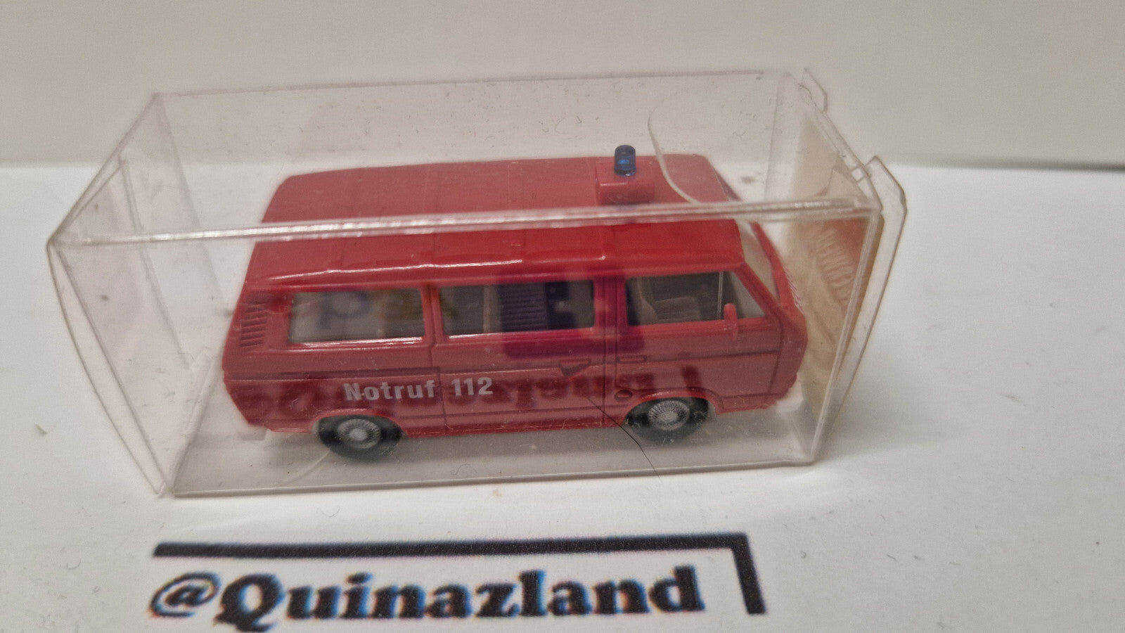 Wiking 1/87 Volkswagen T3 feuerwher notruf 112 (A34)