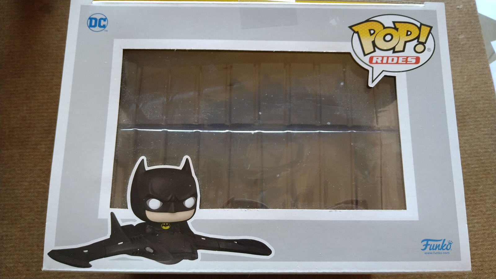Funko Pop! FLASH MOVIE  Ride Super DLX N° 121 Batman dans la Batwing (cart)