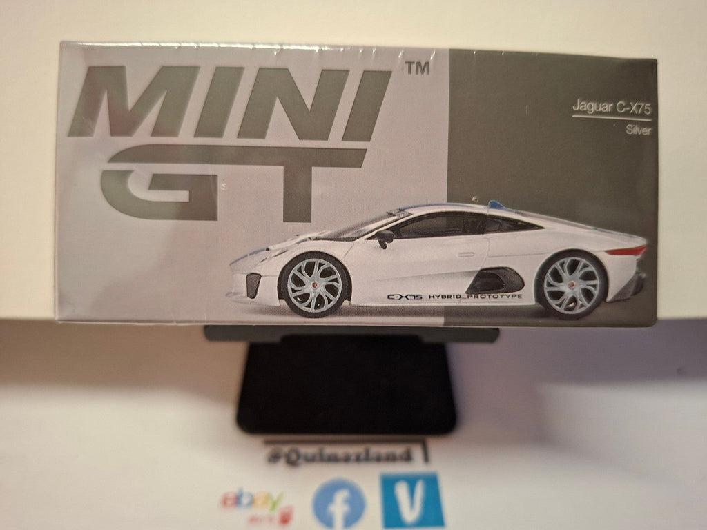 Mini GT Jaguar C-X75 Silver  N° 960 (NP16)