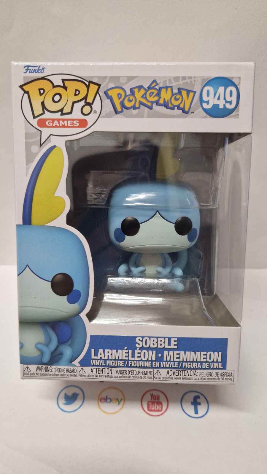 Funko Pop! POKEMON - POP Games N° 949 Larméléon (F16)