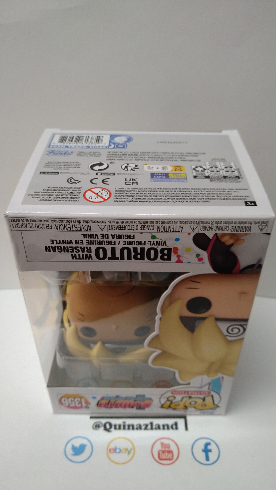Funko Pop! N° 1356 Boruto avec Rasengan (F49)