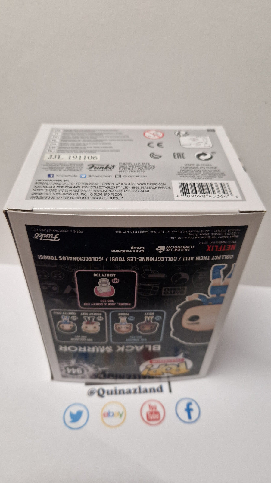 Funko Pop! BLACK MIRROR 944 Nanette Cole   (F24)