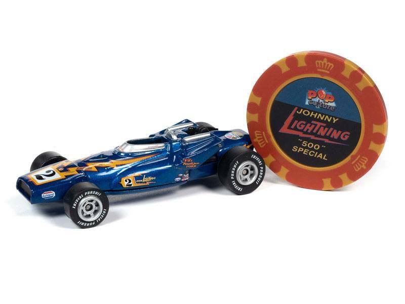 Johnny Lightning Trivial Pursuit 500 Special Poker Chip (NG57)