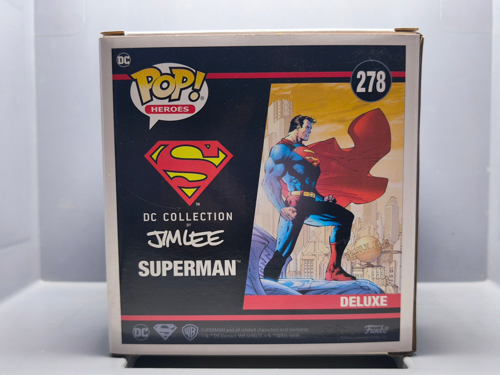 Funko Pop! DC  DELUXE N° 278 Superman Jim Lee SPECIAL EDITION (et)