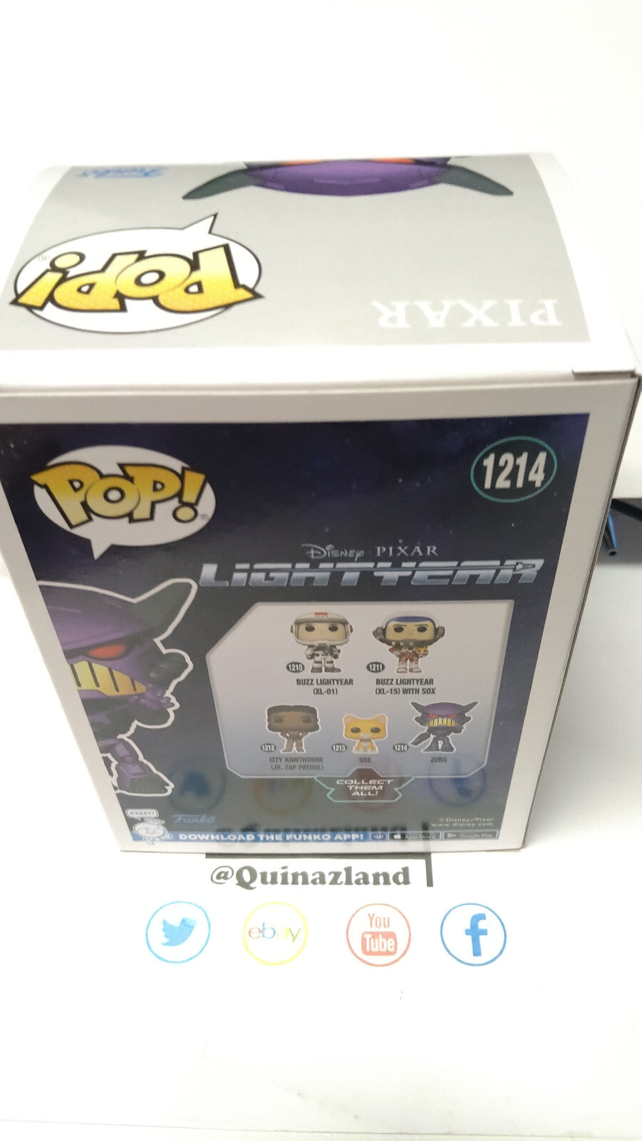 Funko Pop! BUZZ LIGHTYEAR 1214 Zurg (FU17)