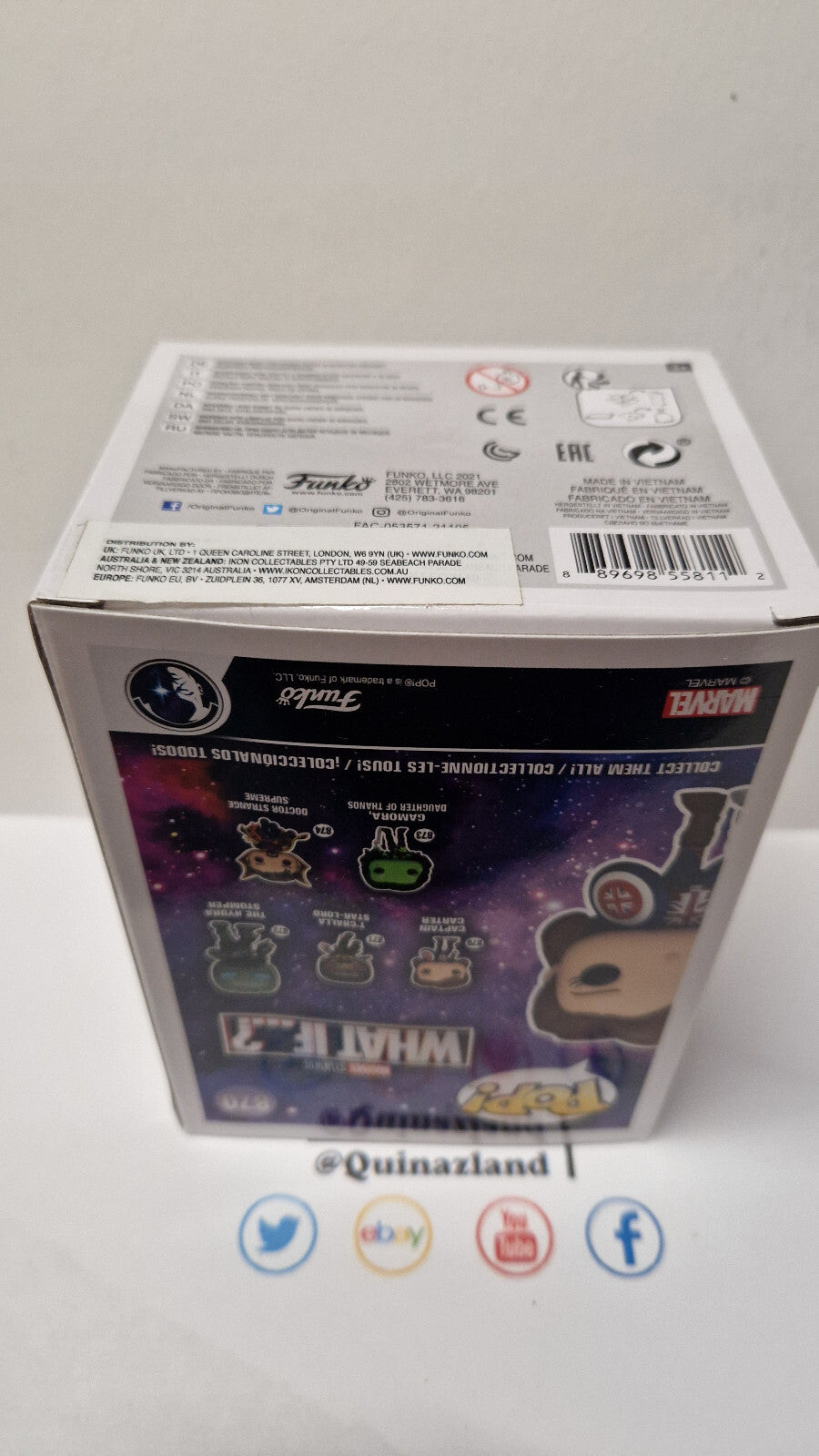 Funko Pop! Marvel What If ...? #870 Captain carter (F45)