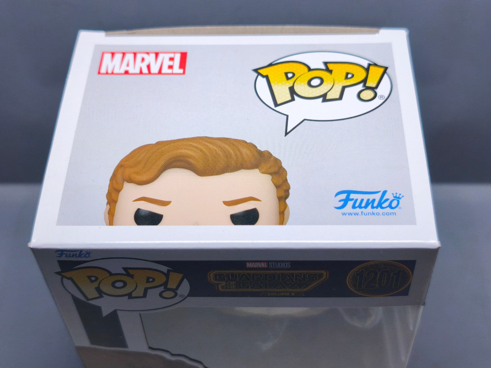 Funko Pop!  LES GARDIENS DE LA GALAXIE 3 N° 1201 Star-Lord (F27)