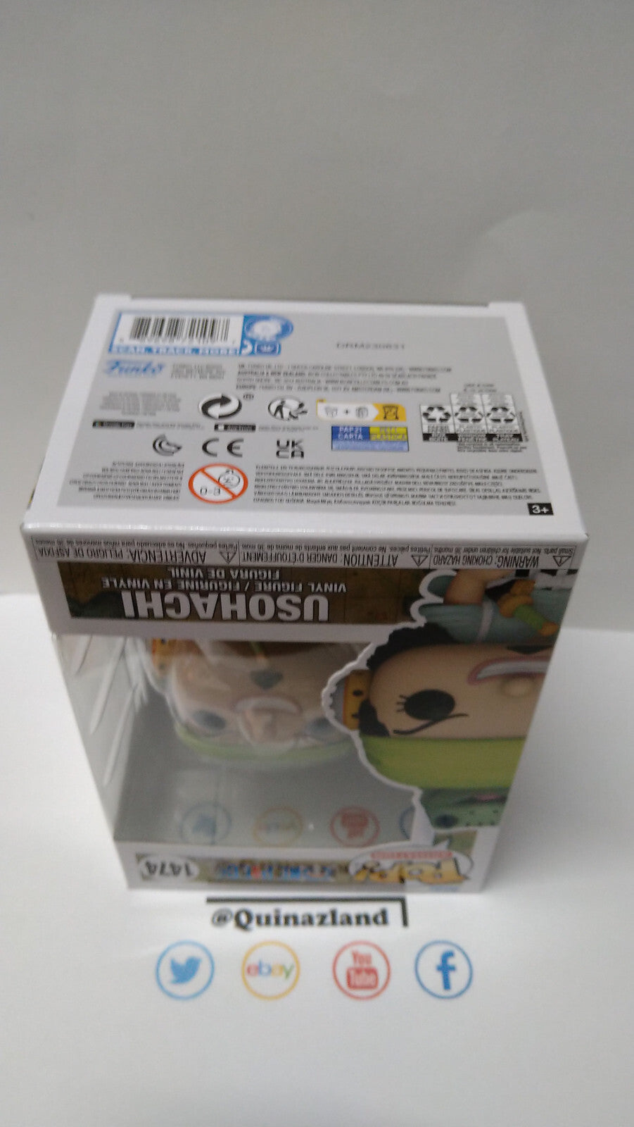 Funko Pop! ONE PIECE POP Animation N° 1474 Usohachi (Wano) (F1)