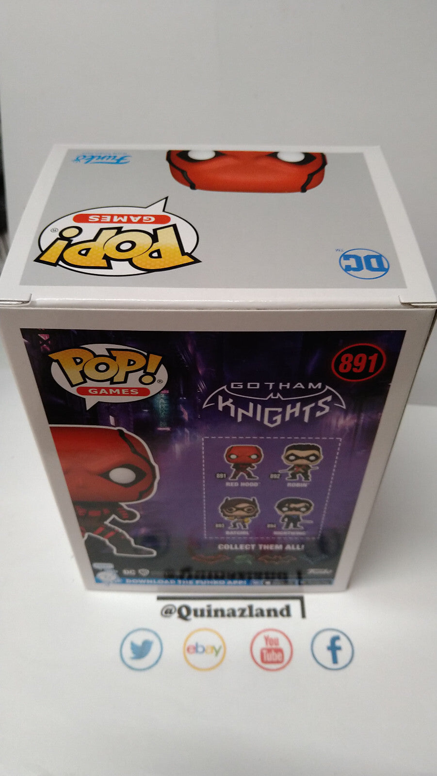 Funko Pop! GOTHAM KNIGHT 891 Red Hood (F5)