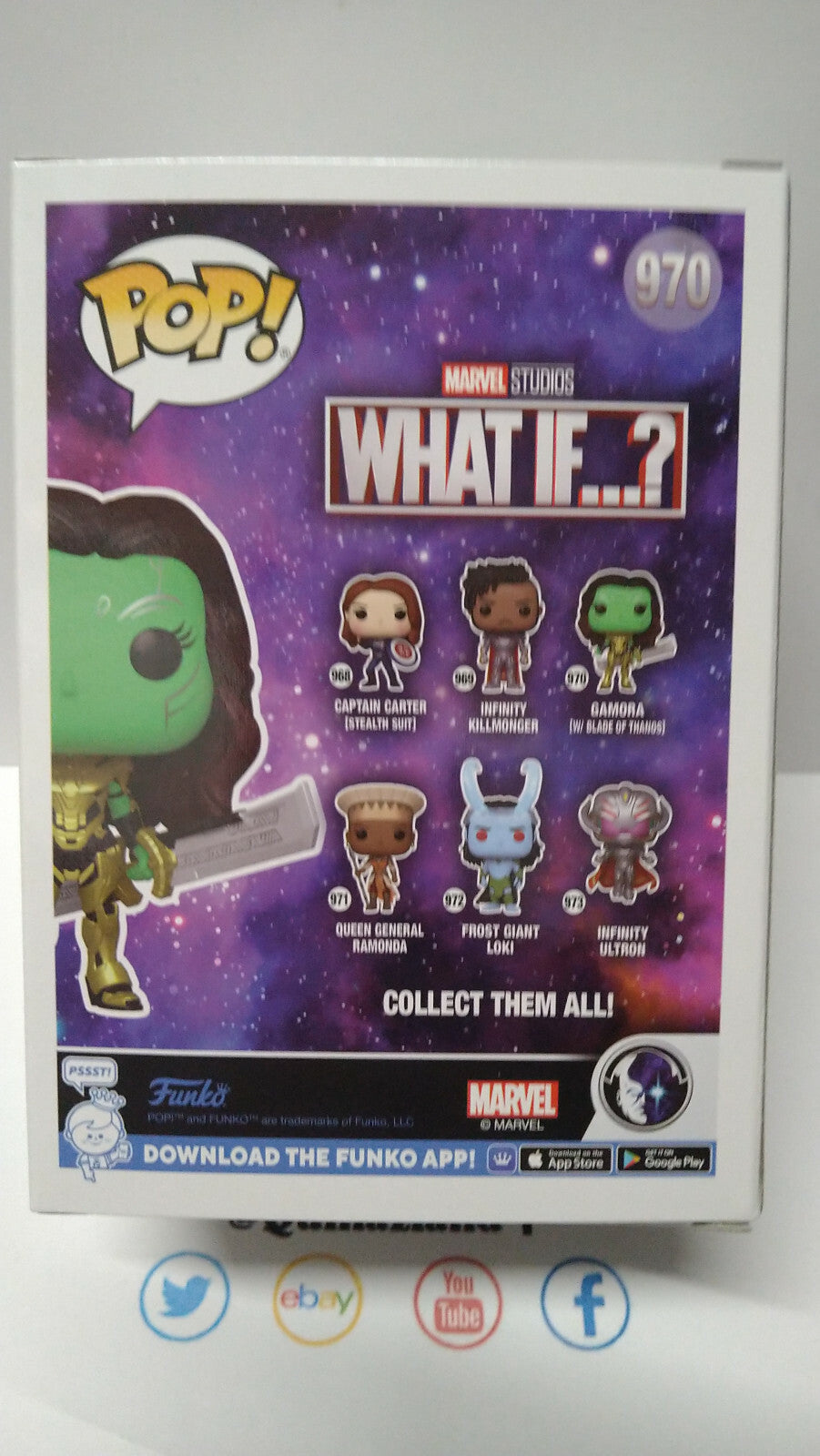 Funko Pop! MARVEL WHAT IF #970 Gamora w/ Blade of Thanos (F35)