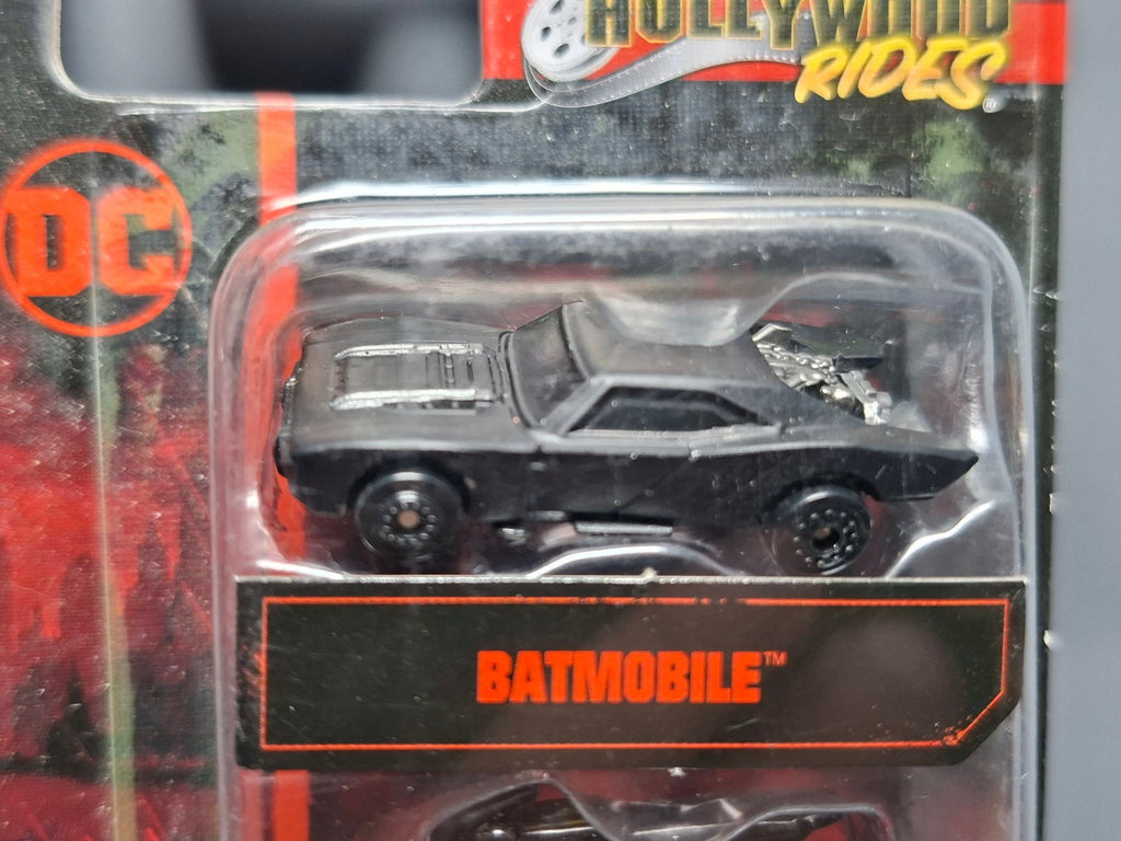 Jada Nano 2022 Hollywood rides  Batmobile batcycle 1963 Chevrolet   (NG07)
