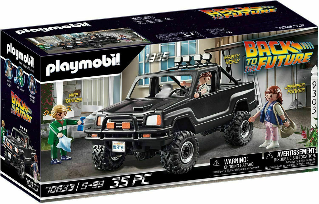 Playmobil 70633 set retour vers le future 1985 pickup Toyota SR5 (ET)