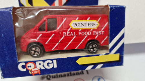 Corgi Ford transit pointers boite et bulle abimées (NP14)