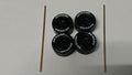 Set de jantes Dunlop noir 4 branches pneu gomme pour Custom (ET)