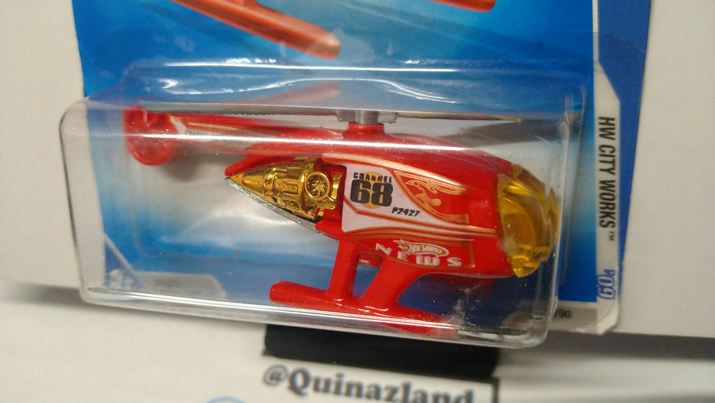 Hot Wheels Killer Copter 2009-107 (NP21)