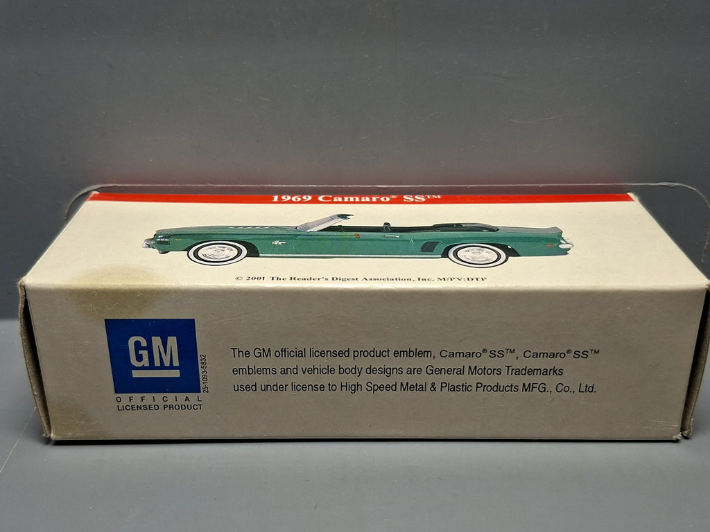 High speed 1/64 Promo reader's digest  1969 camaro SS    (NP16)