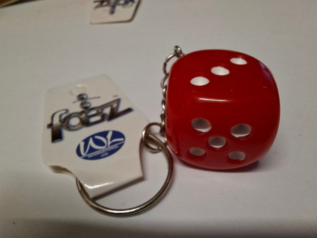 Fobz Porte clé dé rouge 2,5 cm  (CB)