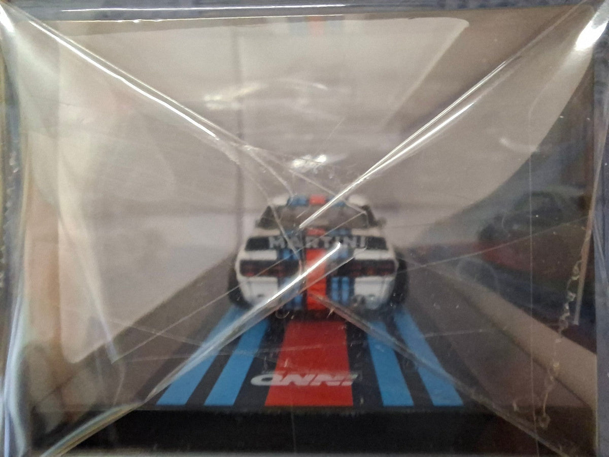Inno64 Mazda Savanna RX3 Martini Racing Livery, white/blue/red  (NP49)