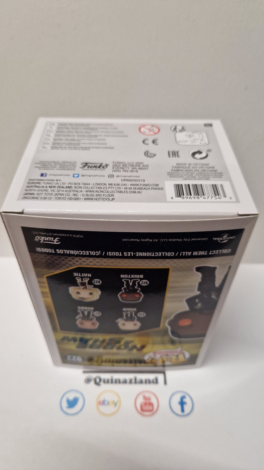 Funko Pop! Hobbs & Shaw #922 Brixton (F27)