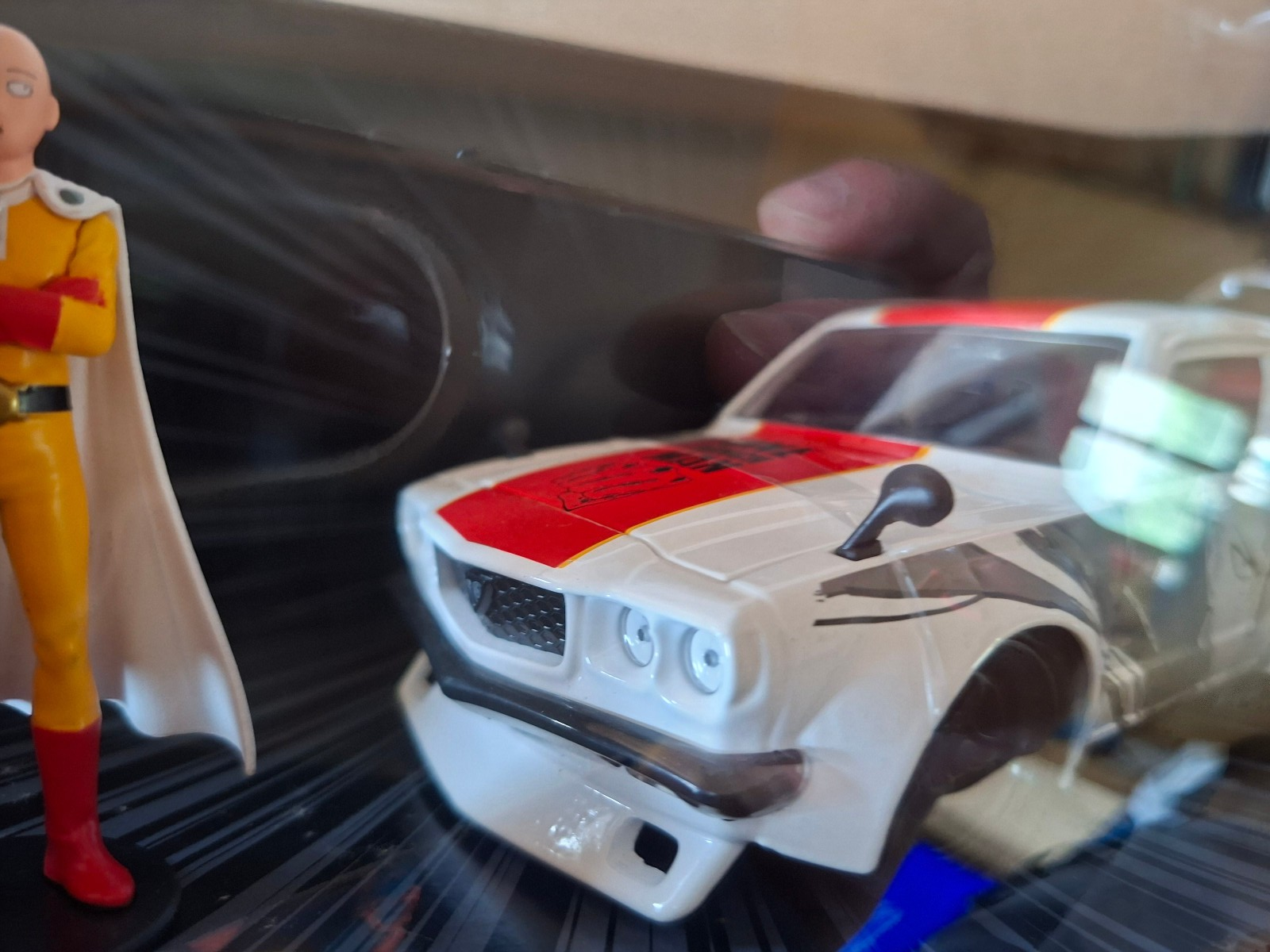 Jada 1/24 One Punch Man  Saitama & 1974 Mazda RX-3 (ET)