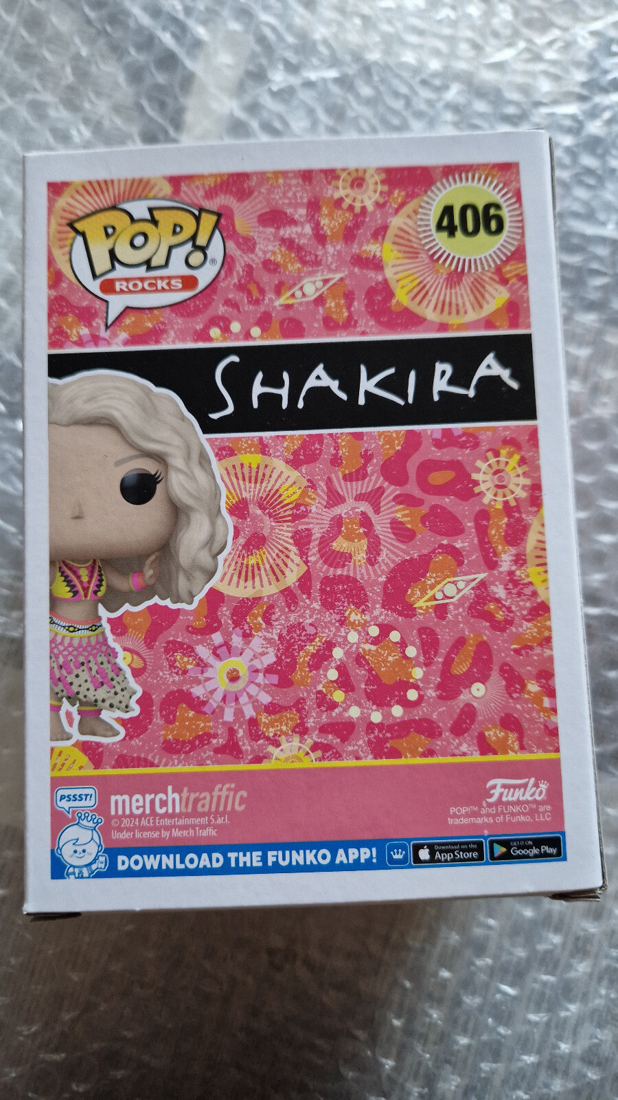 Funko Pop!  Shakira POP Rocks N° 406 Waka Waka  (F49)