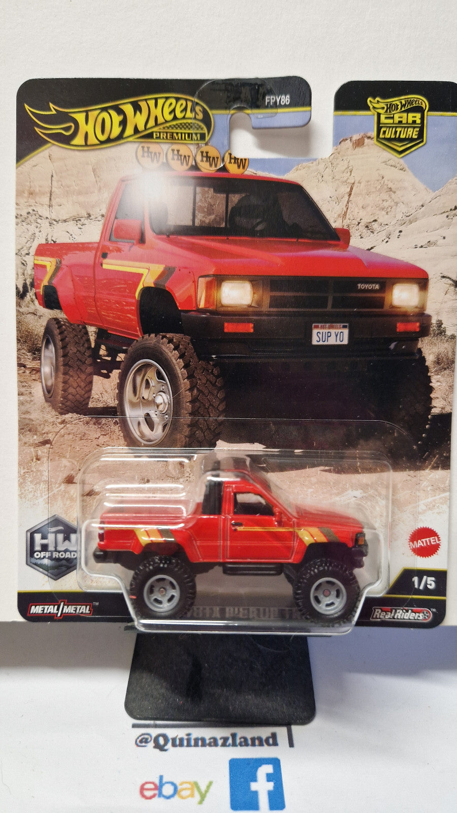 Hot Wheels 2025 Off Road 1987 TOYOTA PICKUP TRUCK   (NG22)