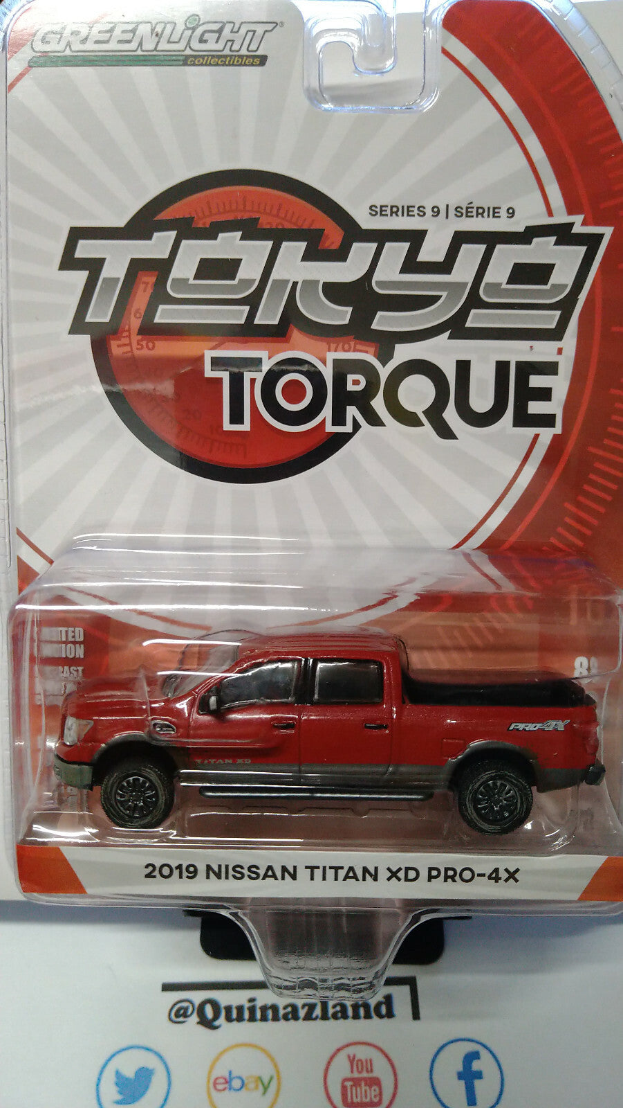 Greenlight Tokyo Torque 2019 Nissan Titan XD Pro-4x (NG64)