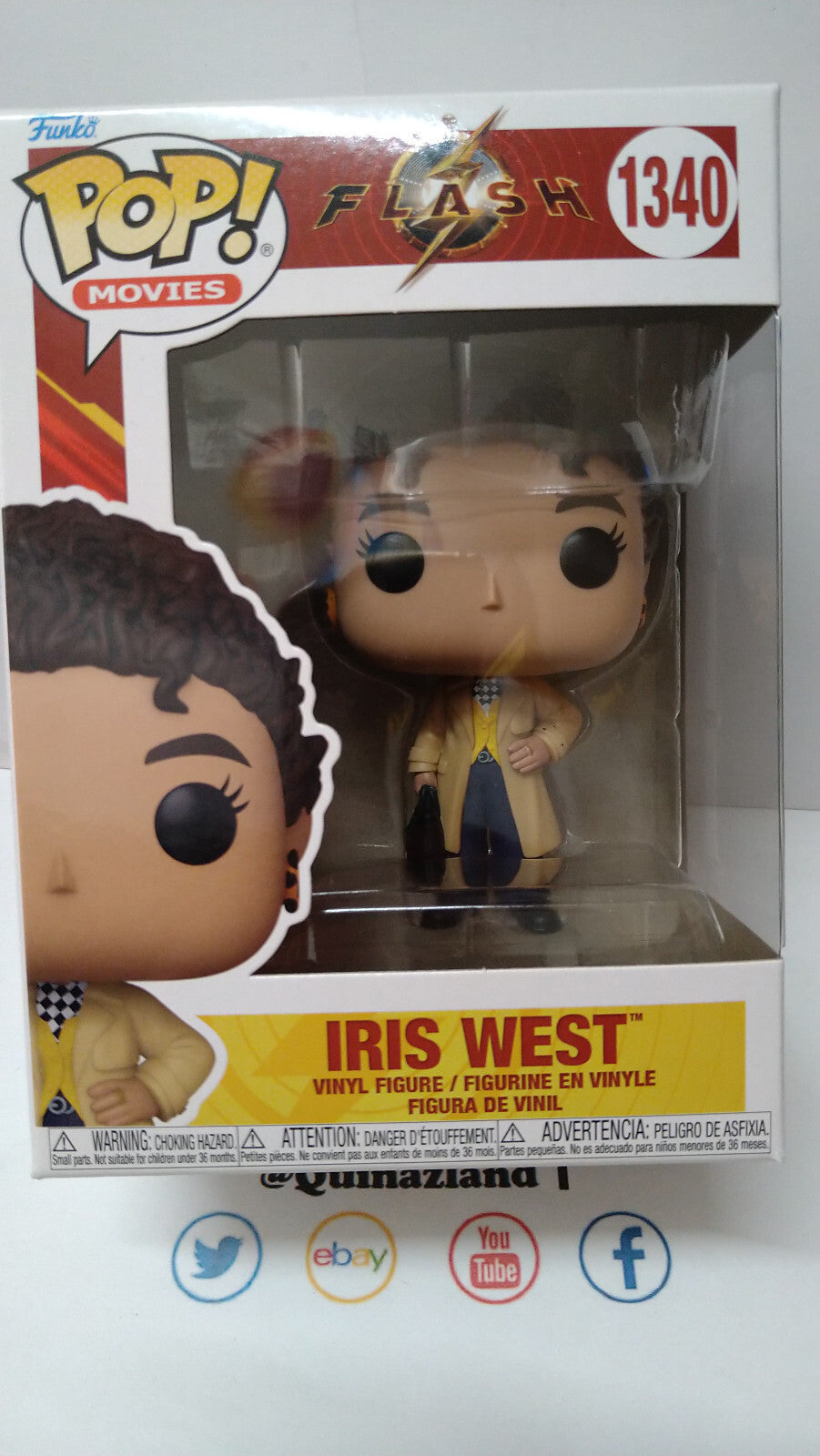 Funko Pop! FLASH MOVIE  N° 1340 Iris West (F4)