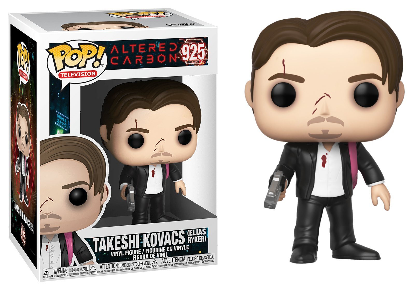 Funko Pop! ALTERED CARBON 925 Takeshi Kovacs Elias Ryker (F9)