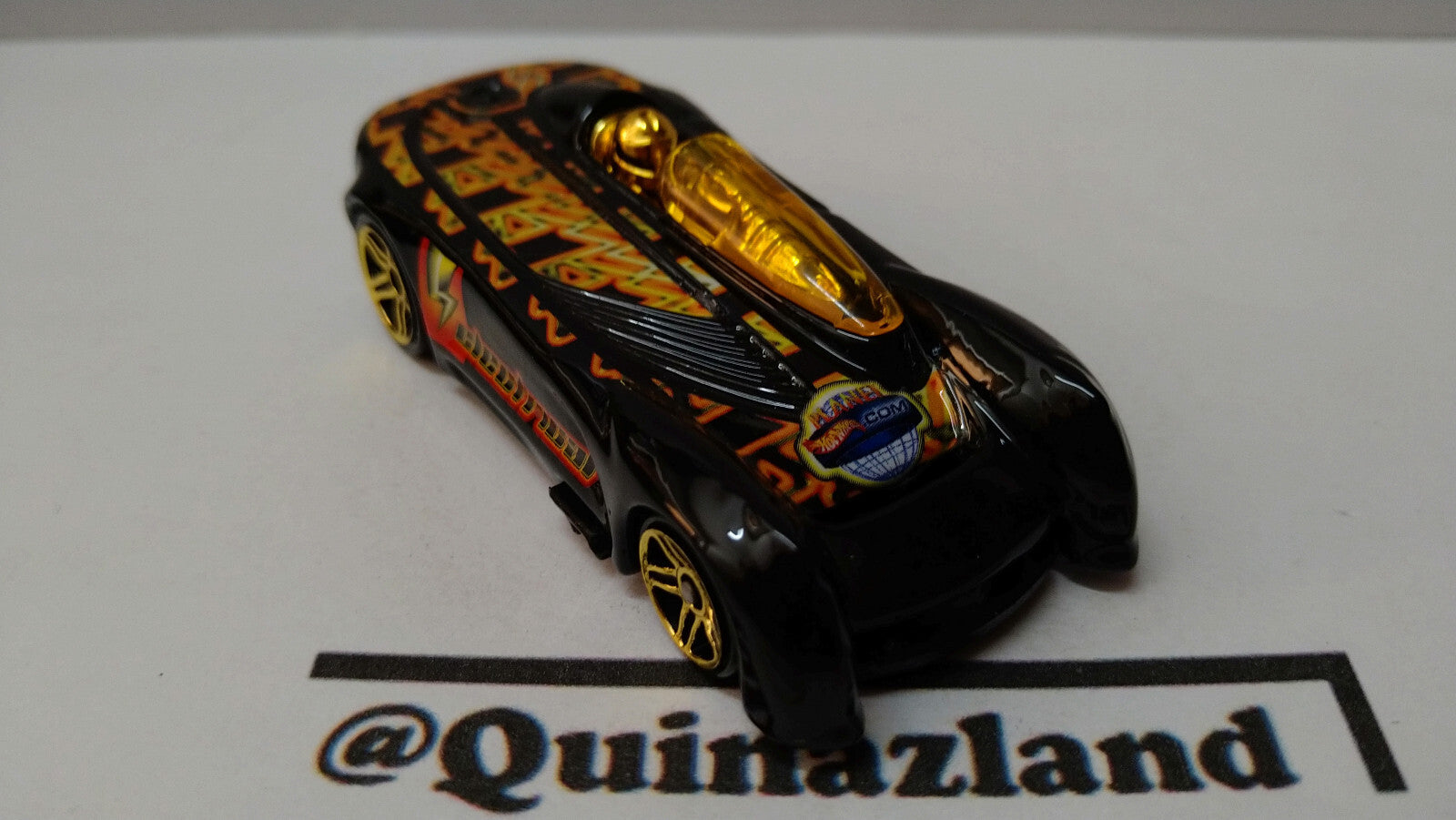 Hot Wheels Monoposto 2002 Energy Car noire (A22)